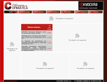 Tablet Screenshot of canariasdeofimatica.com